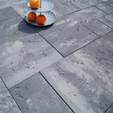 kostka brukowa Esperia trawertyn realizacje: