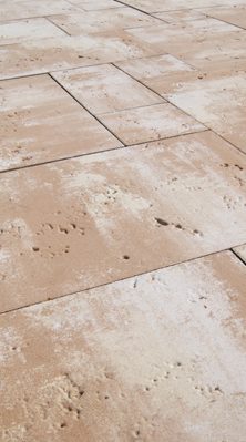 kostka brukowa Esperia trawertyn realizacje: