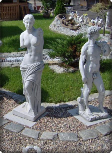 Rzeźby ogrodowe postacie bajkowe śląskie