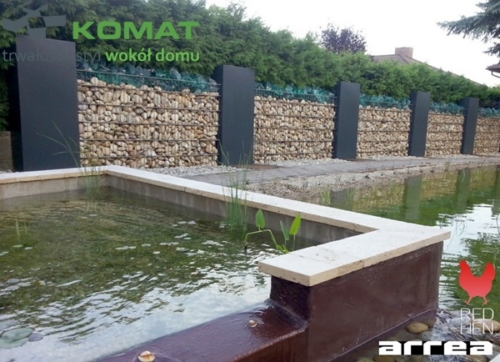 ogrodzenie gabionowe 