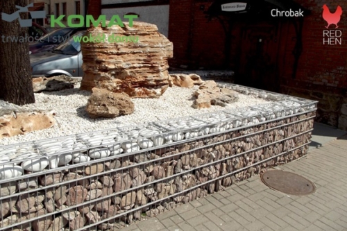 ogrodzenie gabionowe 