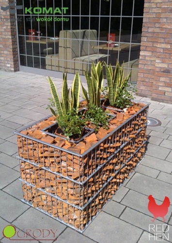 ogrodzenie gabionowe 