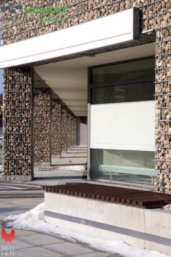 ogrodzenie gabionowe 