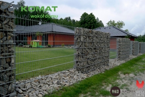 ogrodzenie gabionowe 