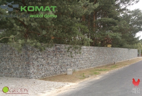 ogrodzenie gabionowe 