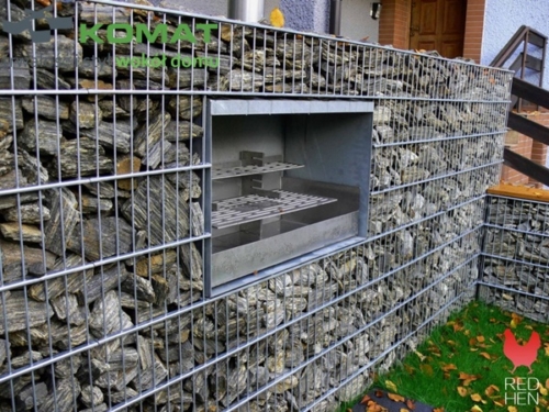 ogrodzenie gabionowe 