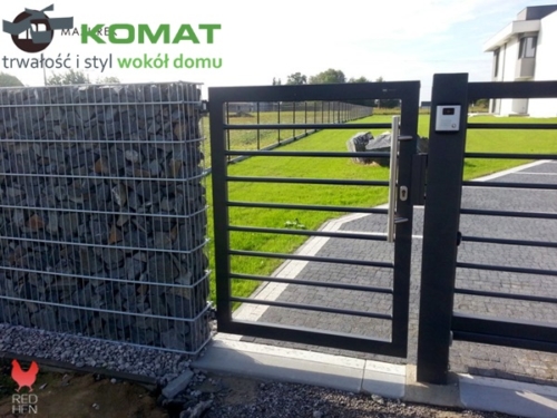 ogrodzenie gabionowe 