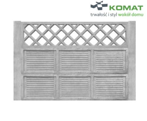 ogrodzenie betonowe wzór nr 10