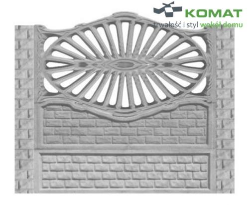 ogrodzenie betonowe wzór nr 11