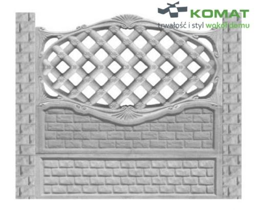 ogrodzenie betonowe wzór nr 13