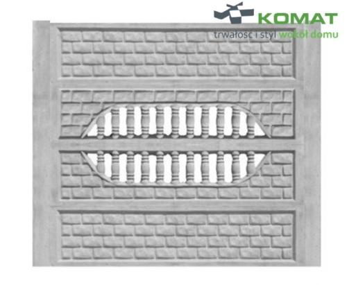 ogrodzenie betonowe wzór nr 15