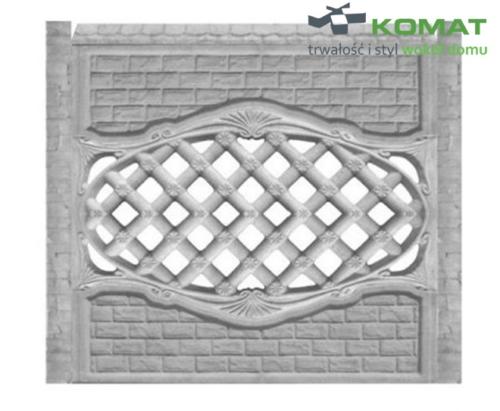 ogrodzenie betonowe wzór nr 14