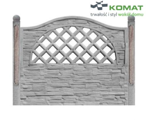 ogrodzenie betonowe wzór nr 16