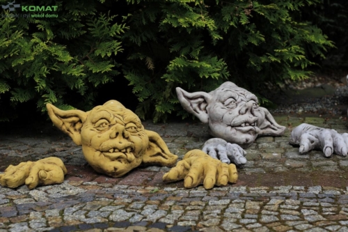 Rzeźby ogrodowe postacie bajkowe śląskie