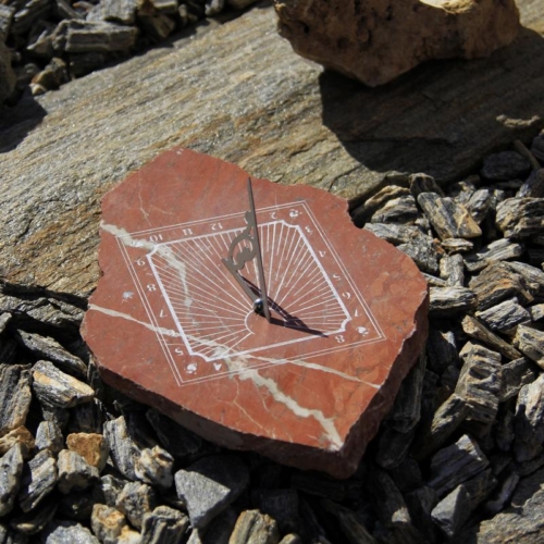 Rzeźba zegar słoneczny śląskie